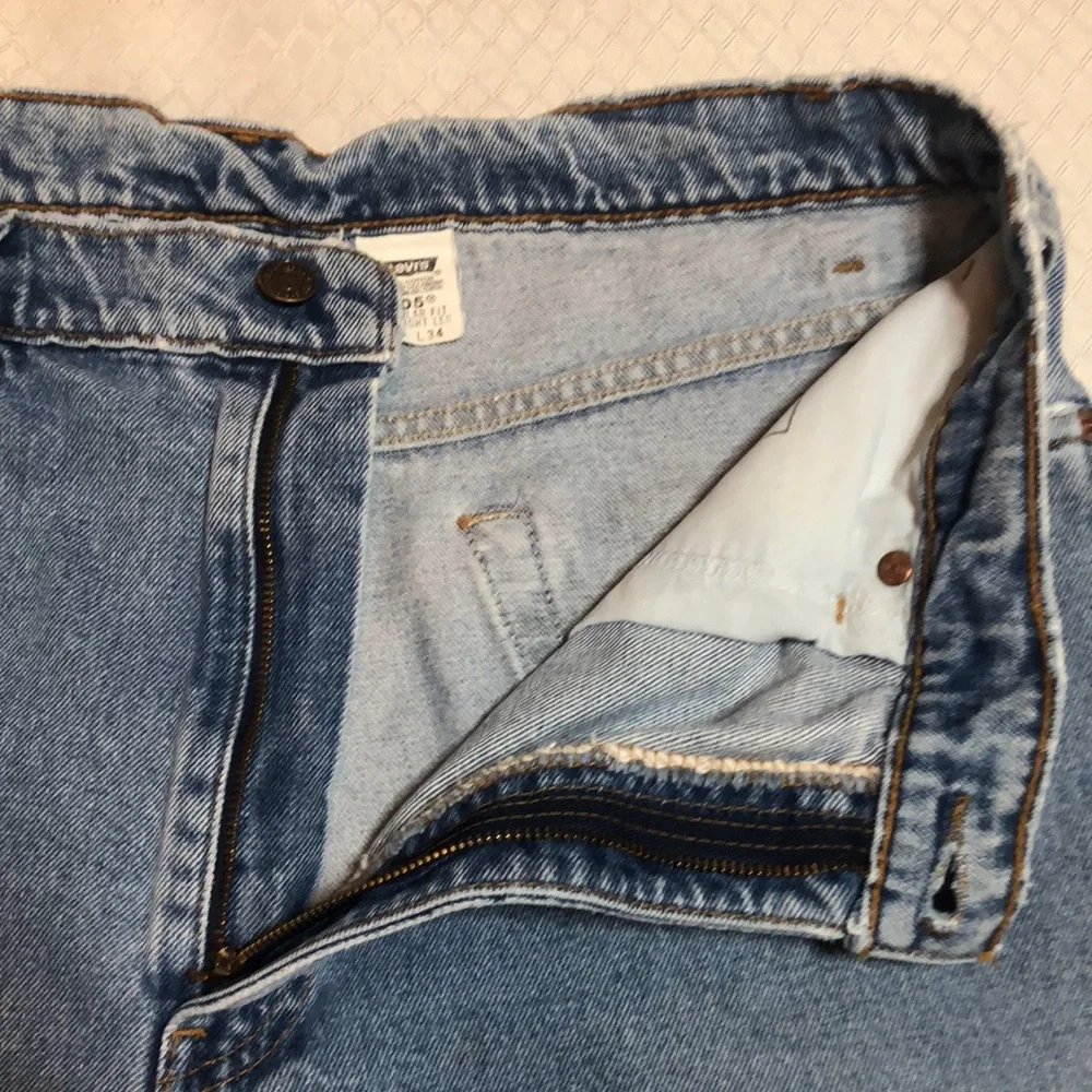 Levi’s 505 Regular Fit Straight Leg Mens Size 36 X 34
